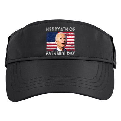 Merry 4th of July Father's Day 4th of July Adult Drive Performance Visor