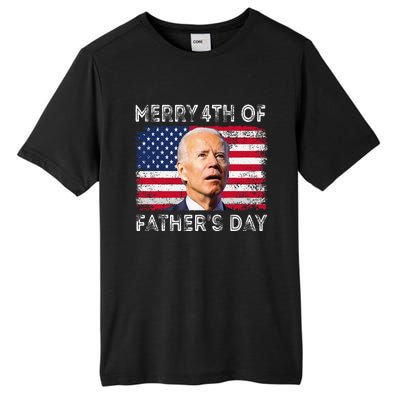 Merry 4th of July Father's Day 4th of July Tall Fusion ChromaSoft Performance T-Shirt