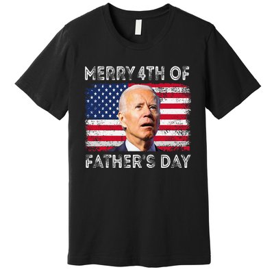 Merry 4th of July Father's Day 4th of July Premium T-Shirt