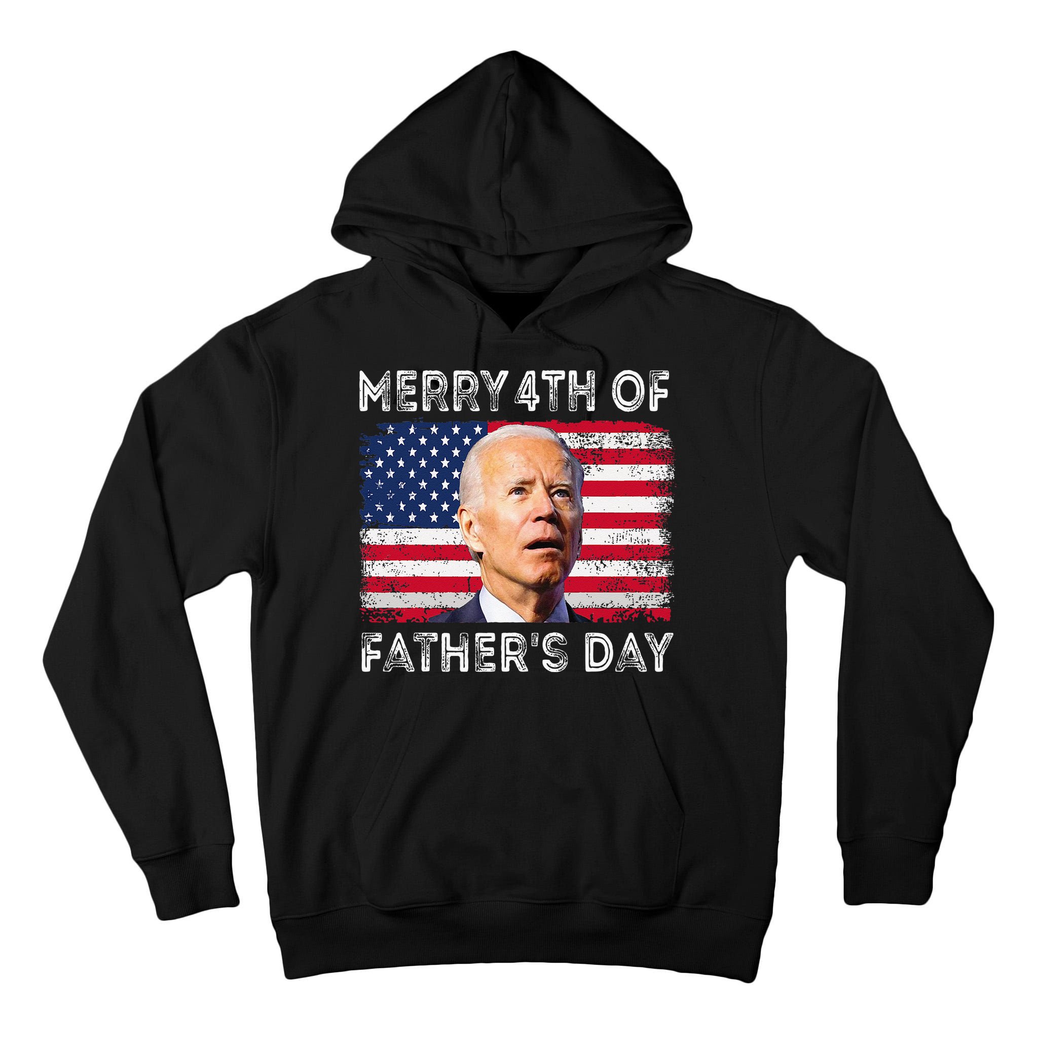 Merry 4th of July Father's Day 4th of July Tall Hoodie