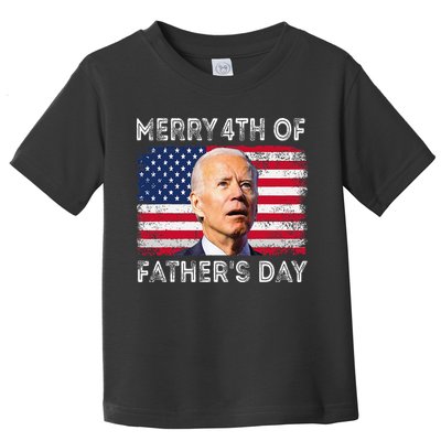 Merry 4th of July Father's Day 4th of July Toddler T-Shirt