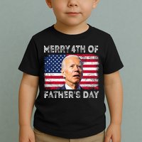 Merry 4th of July Father's Day 4th of July Toddler T-Shirt