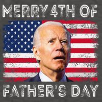 Merry 4th of July Father's Day 4th of July Vector Backpack