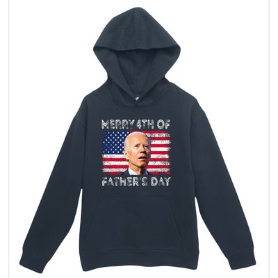 Merry 4th of July Father's Day 4th of July Urban Pullover Hoodie