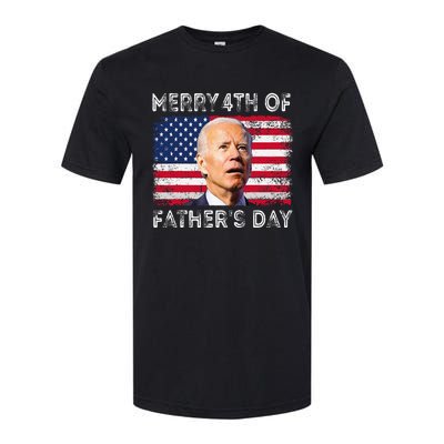 Merry 4th of July Father's Day 4th of July Softstyle CVC T-Shirt