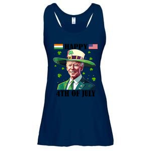 Merry 4th Of Easter Funny Joe Biden St Patricks Day Confused Ladies Essential Flowy Tank