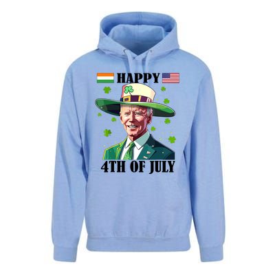 Merry 4th Of Easter Funny Joe Biden St Patricks Day Confused Unisex Surf Hoodie