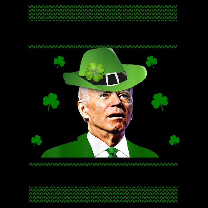 Merry 4th Of St Patrick's Day Funny Joe Biden 16oz Travel Tumbler