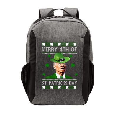 Merry 4th Of St Patrick's Day Funny Joe Biden Vector Backpack