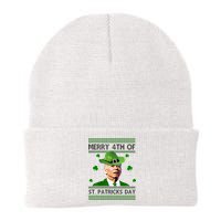 Merry 4th Of St Patrick's Day Funny Joe Biden Beanie