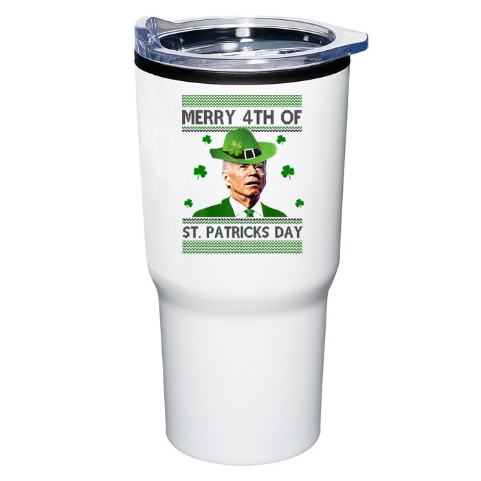 Merry 4th Of St Patrick's Day Funny Joe Biden Tumbler