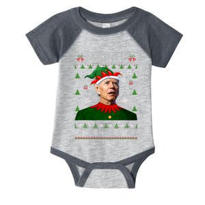 Merry 4th Of Halloween Joe Biden Christmas Ugly Sweater Infant Baby Jersey Bodysuit