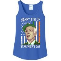 Merry 4th Of St PatrickS Day Joe Biden Leprechaun Hat Gift Ladies Essential Tank