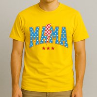 Mama 4th Of July Usa Festive T-Shirt