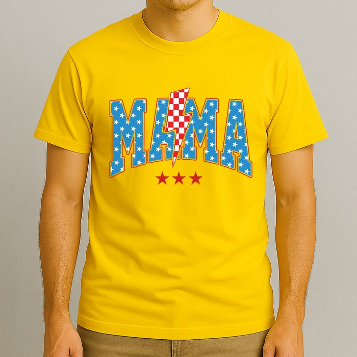 Mama 4th Of July Usa Festive T-Shirt