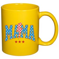 Mama 4th Of July Usa Festive 11oz C Handle Ceramic Mug