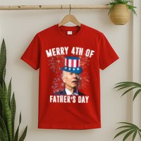 Merry 4th Of Father's Day Joe Biden Funny Gift For Dad T-Shirt