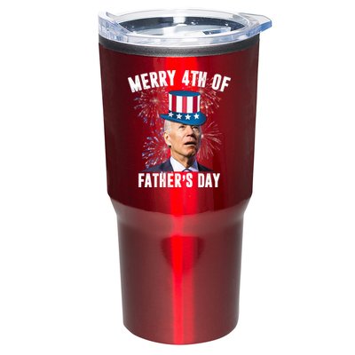 Merry 4th Of Father's Day Joe Biden Funny Gift For Dad Tumbler