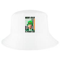 Merry 4th Of St Patricks Day Joe Biden Funny Holiday Cool Comfort Performance Bucket Hat