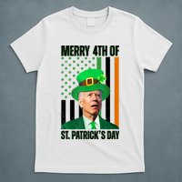 Merry 4th Of St Patricks Day Joe Biden Funny Holiday T-Shirt