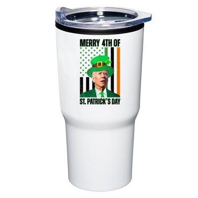 Merry 4th Of St Patricks Day Joe Biden Funny Holiday Tumbler