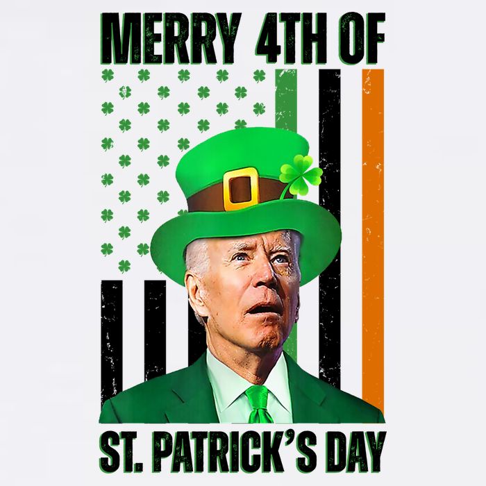 Merry 4th Of St Patricks Day Joe Biden Funny Holiday Poster