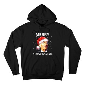 Merry 4th Of Easter Funny Joe Biden Christmas Ugly Sweater Hoodie