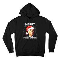 Merry 4th Of Easter Funny Joe Biden Christmas Ugly Sweater Hoodie