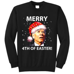 Merry 4th Of Easter Funny Joe Biden Christmas Ugly Sweater Sweatshirt