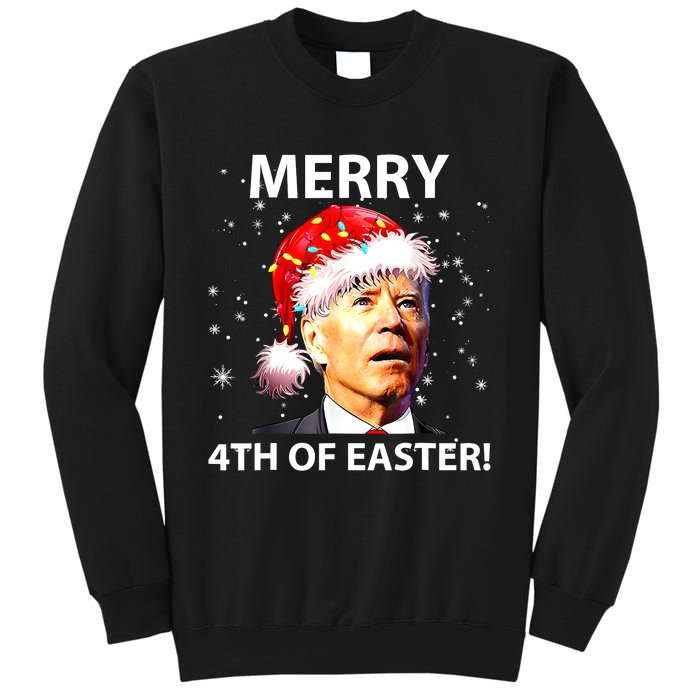 Merry 4th Of Easter Funny Joe Biden Christmas Ugly Sweater Sweatshirt