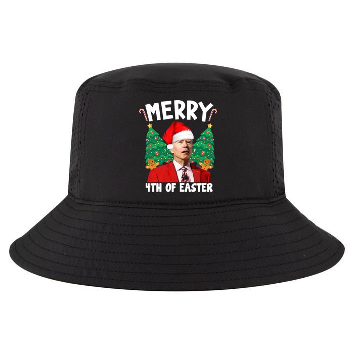 Merry 4th Of Easter Funny Joe Biden Holiday Cool Comfort Performance Bucket Hat