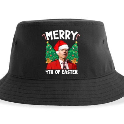 Merry 4th Of Easter Funny Joe Biden Holiday Sustainable Bucket Hat