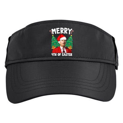 Merry 4th Of Easter Funny Joe Biden Holiday Adult Drive Performance Visor
