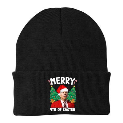 Merry 4th Of Easter Funny Joe Biden Holiday Beanie