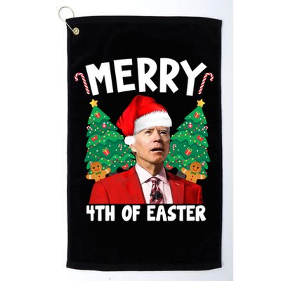 Merry 4th Of Easter Funny Joe Biden Holiday Golf Towel