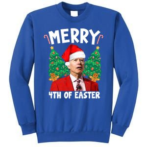 Merry 4th Of Easter Funny Joe Biden Holiday Sweatshirt