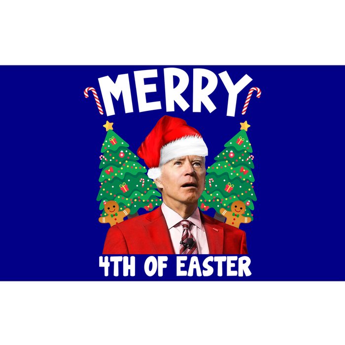 Merry 4th Of Easter Funny Joe Biden Holiday Bumper Sticker