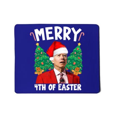 Merry 4th Of Easter Funny Joe Biden Holiday Mousepad