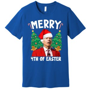 Merry 4th Of Easter Funny Joe Biden Holiday Premium T-Shirt