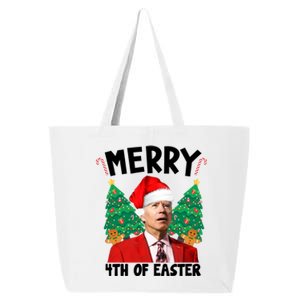 Merry 4th Of Easter Funny Joe Biden Holiday 25L Jumbo Tote