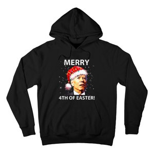 Merry 4th Of Easter Funny Joe Biden Christmas Ugly Sweater Hoodie