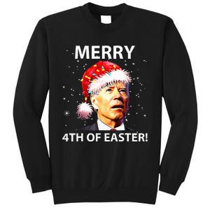 Merry 4th Of Easter Funny Joe Biden Christmas Ugly Sweater Sweatshirt