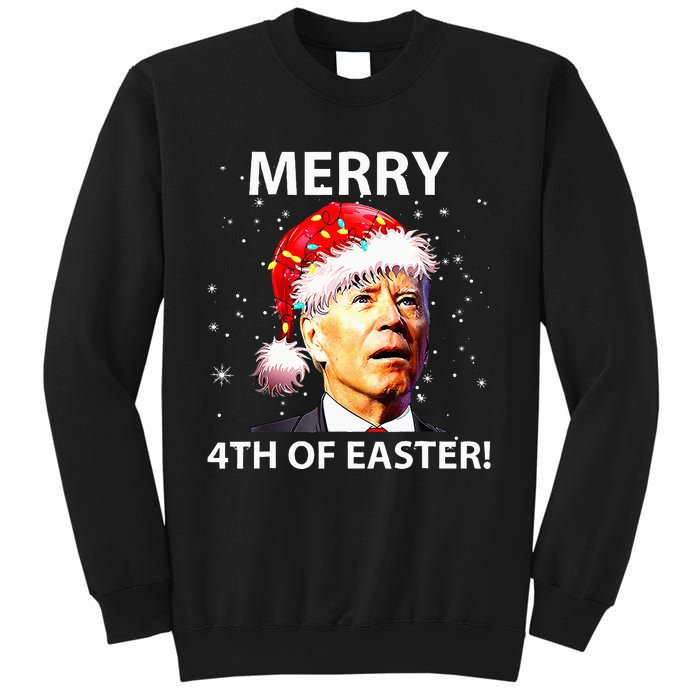 Merry 4th Of Easter Funny Joe Biden Christmas Ugly Sweater Sweatshirt