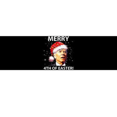 Merry 4th Of Easter Funny Joe Biden Christmas Ugly Sweater Bumper Sticker