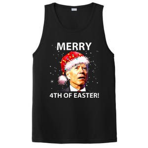 Merry 4th Of Easter Funny Joe Biden Christmas Ugly Sweater PosiCharge Competitor Tank