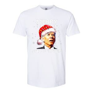 Merry 4th Of Easter Funny Joe Biden Christmas Ugly Sweater Softstyle CVC T-Shirt