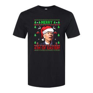 Merry 4th Of Easter Funny Joe Biden Christmas Ugly Softstyle CVC T-Shirt