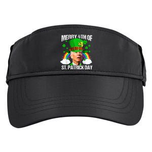 Merry 4th Of July Confused Funny Joe Biden St Patricks Day Adult Drive Performance Visor