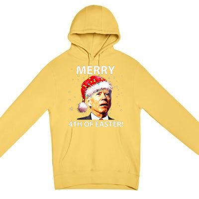 Merry 4th Of Easter Joe Biden Christmas Ugly Sweater  Premium Pullover Hoodie