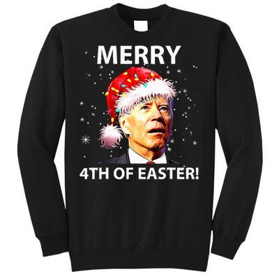 Merry 4th Of Easter Joe Biden Christmas Ugly Sweater  Sweatshirt